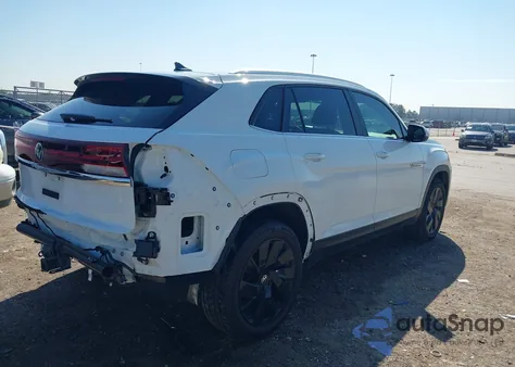 2024 Volkswagen Atlas Cross Sport 2.0T Se W/Technology z USA, uszkodzony, nr VIN 1V2JE2CA6RC212868